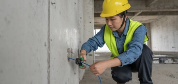 Electrician seeing fewer risks in electrical construction projects because of more standardized processes